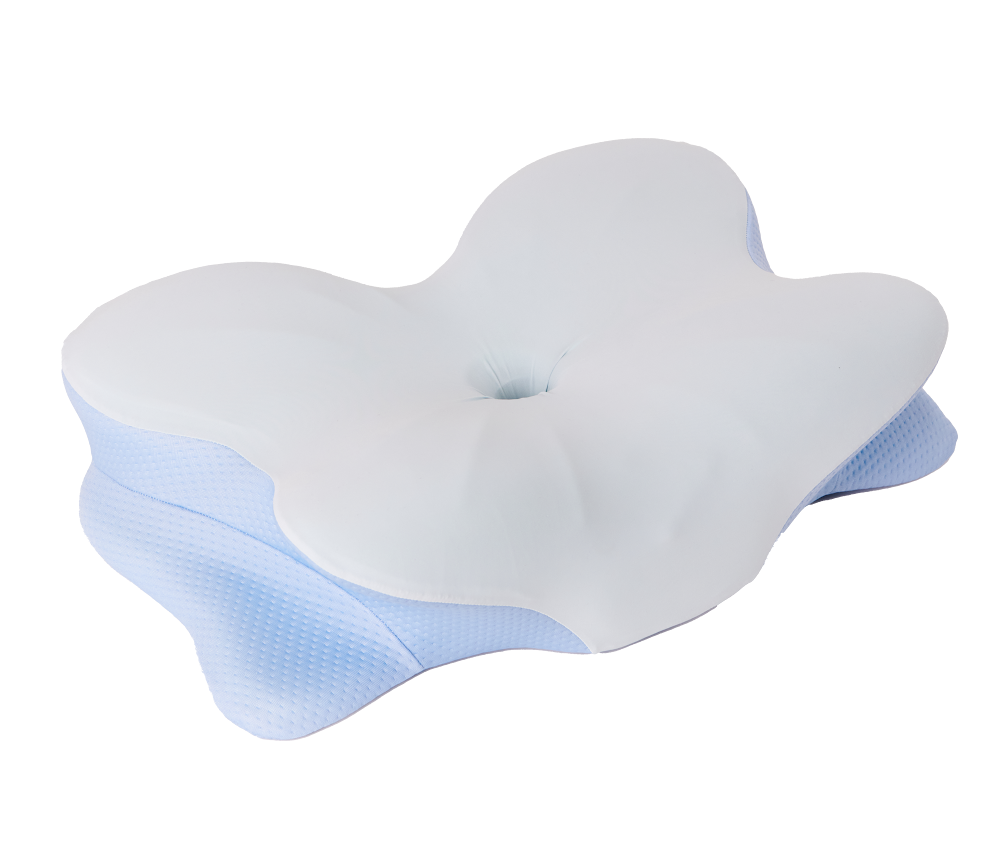 Contour memory-foam pillow
